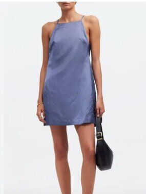 Madewell High Neck Minidress